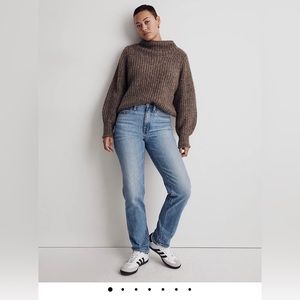 Madewell Loretto Mockneck Pullover Sweater XL NWT